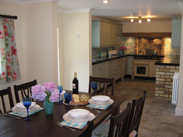 The cottage interior